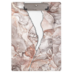 PORTE-BLOC AGATE EN MARBRE D'OR CLAIR PARTIES SCINTILLANT EN