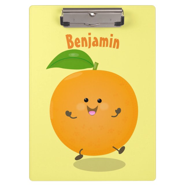Porte-bloc Agréable agrumes d'orange (Devant)