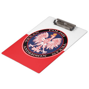 Porte-bloc Aigle rouge rond Polska