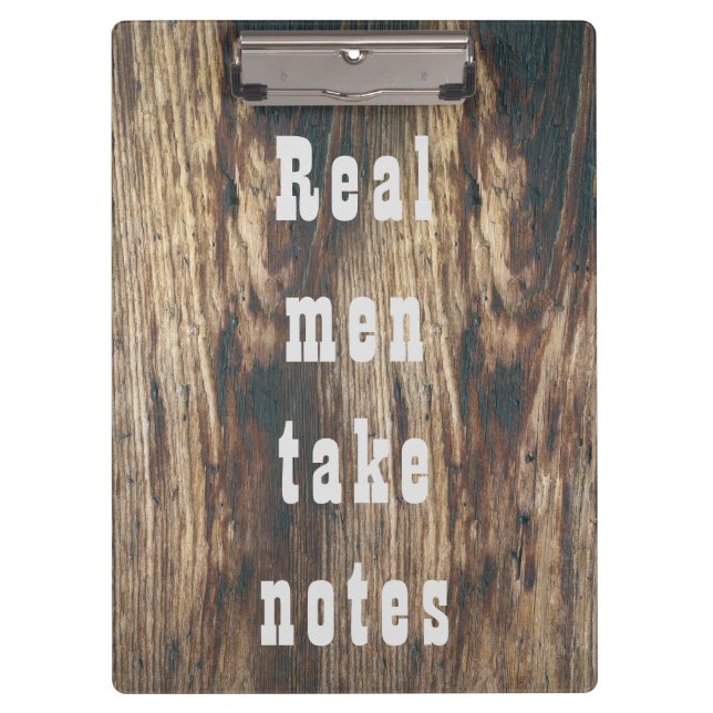 Porte-bloc Ajoutez votre logo bois de grange rustique (Devant)