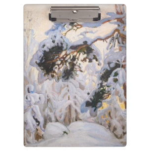 Porte-bloc Akseli Gallen-Kallela - Forêt en hiver