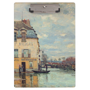 Porte-bloc Alfred Sisley - Inondation à Port-Marly 1872