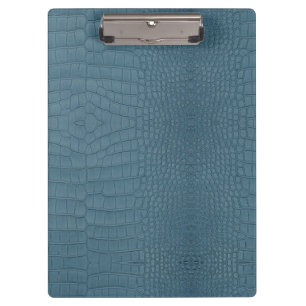 Porte-bloc Alligator Turquoise Texture Imprimer
