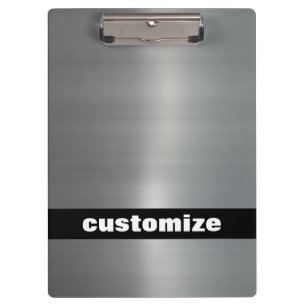 Porte-bloc Aluminium balayé