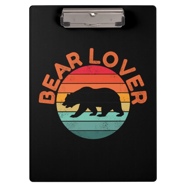 PORTE-BLOC AMATEUR DE L'OURS (Devant)