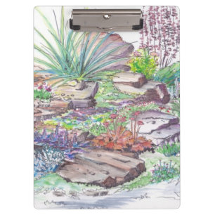 Porte-bloc Aménagement alpin de jardin