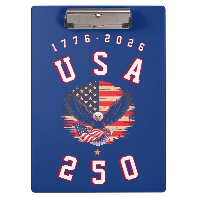 Porte-bloc America's 250th Anniversary USA 250 1776 2026 (Devant)