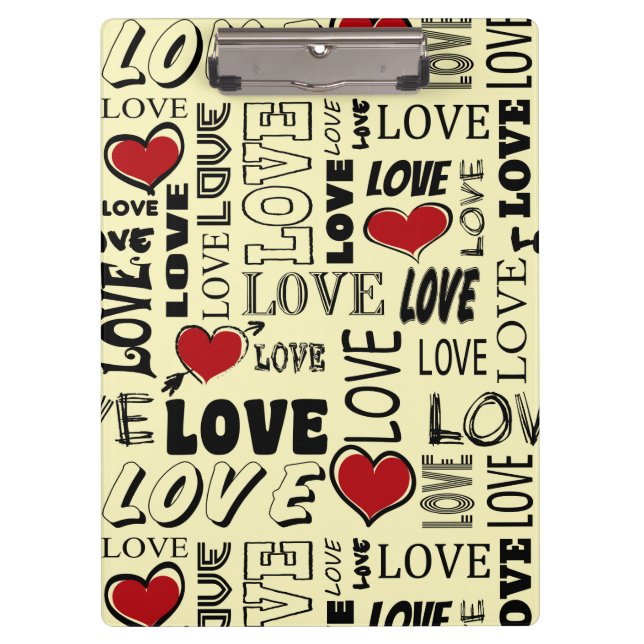 Porte-bloc Amour (Devant)