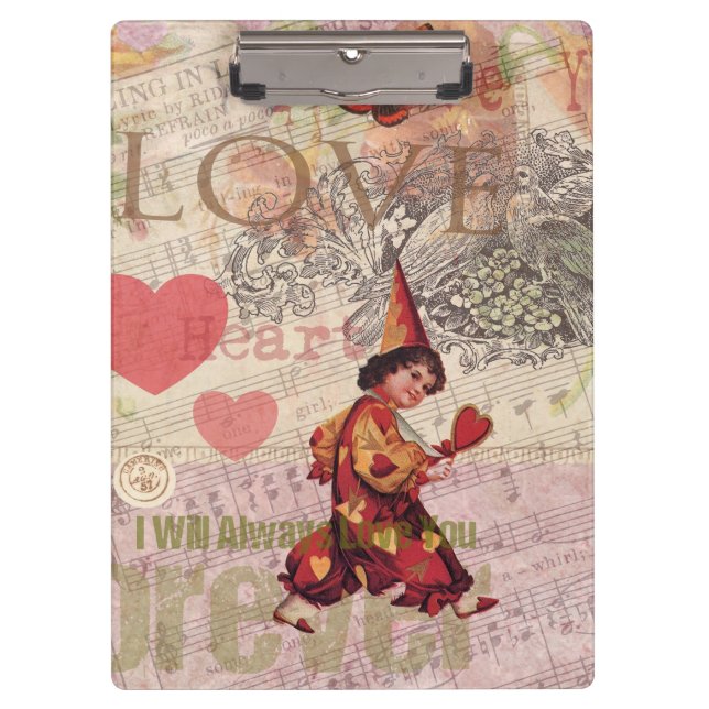 Porte-bloc Amour Coeur coeur amour amour amour amour Valentin (Devant)