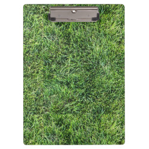 Porte-bloc Amusante herbe verte vraie texture photo motif pla