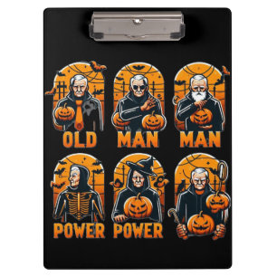 Porte-bloc Ancien homme Halloween