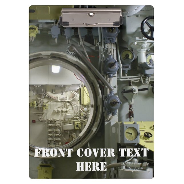 Porte-bloc ancien sous-marin (Devant)