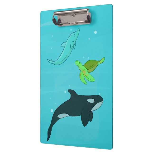 Porte-bloc Animaux marins (Gauche)