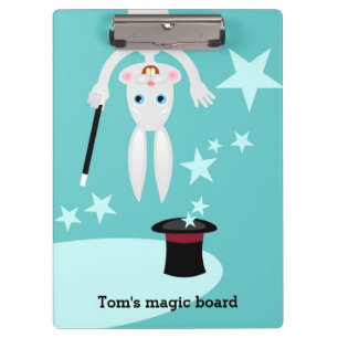 Porte-bloc Anniversaire de enfant magicien