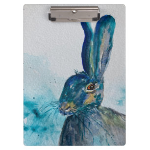Porte-bloc Aquarelle de lapin lièvre
