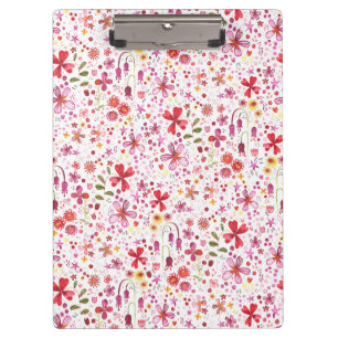 Porte-bloc Aquarelle florale moderne