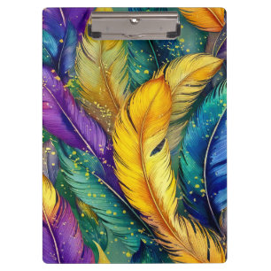 Porte-bloc Aquarelle Mardi Gras motif sans couture