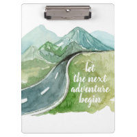 Aquarelle Nature Commençons la prochaine aventure