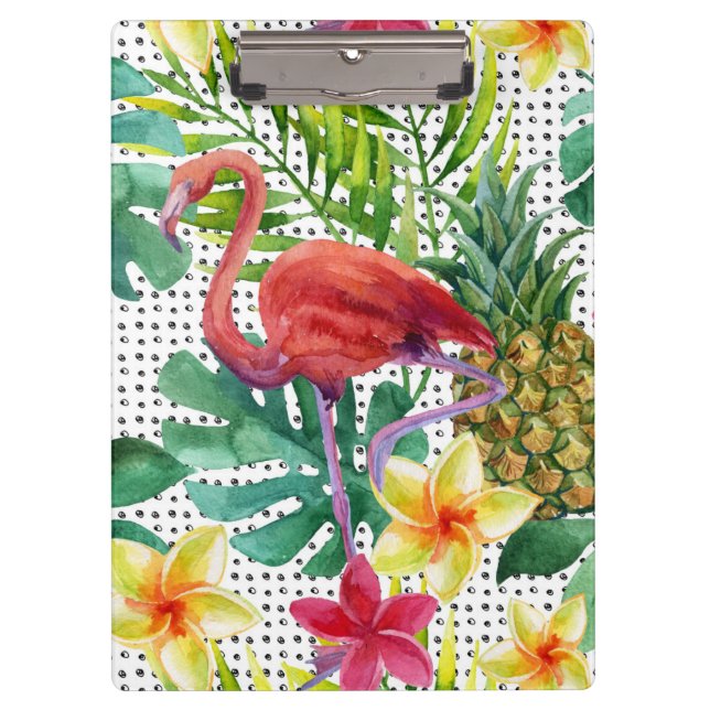 Porte-bloc Aquarelle tropicale (Devant)