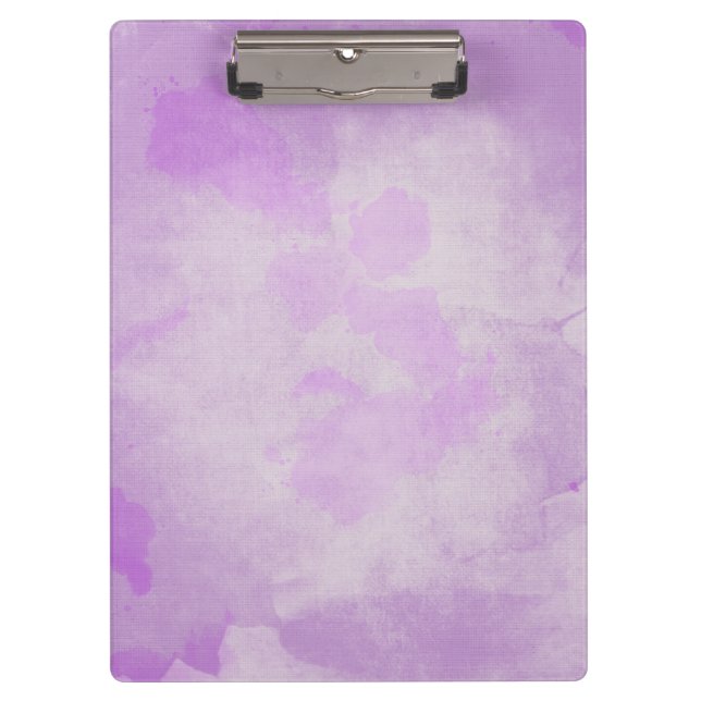 Porte-bloc Aquarelle violet (Devant)
