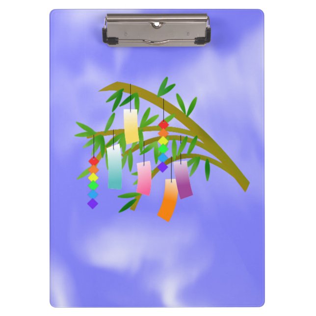 Porte-bloc Arbre à souhaits de Tanabata (Devant)