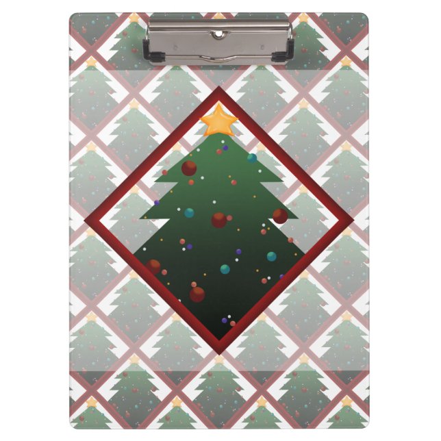 Porte-bloc Arbre de Noël (Devant)