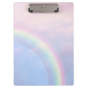 Porte-bloc Arc en ciel d'espoir - pastel,