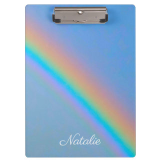 Porte-bloc Arc-en-ciel naturel