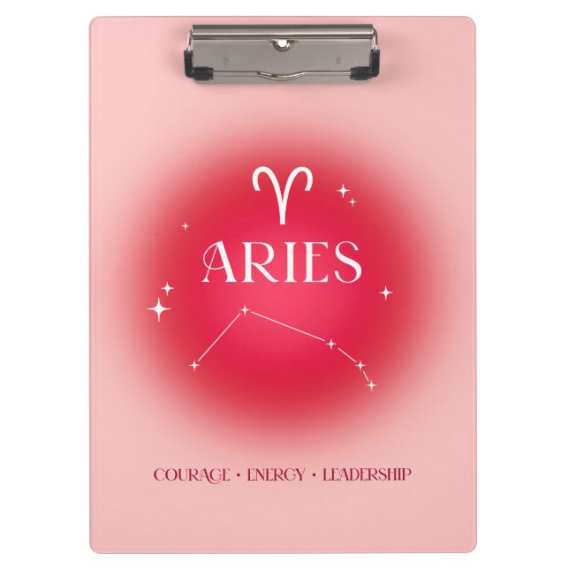 Porte-bloc Aries aura (Devant)