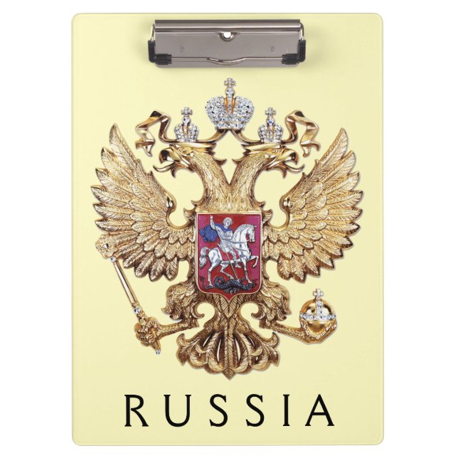 Porte-bloc Armoiries de la Russie (Devant)