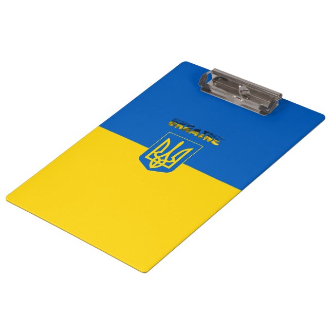 Porte-bloc Armoiries de l'Ukraine (Incliné)