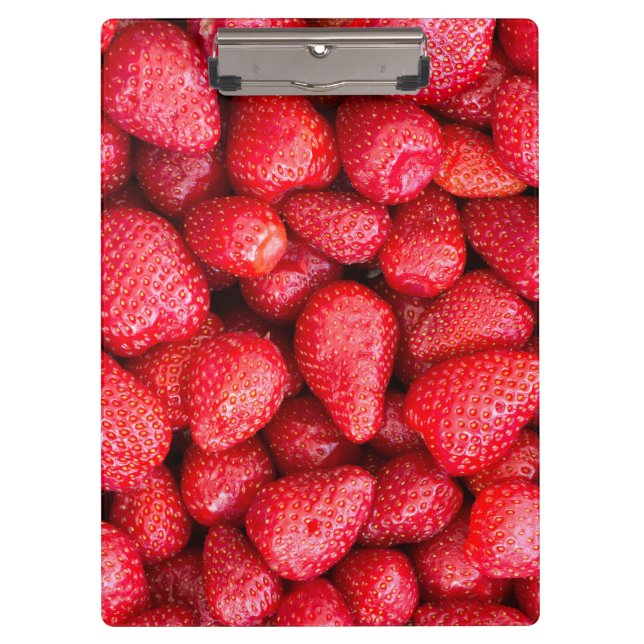 Porte-bloc Arrière - plan de fraises (Devant)