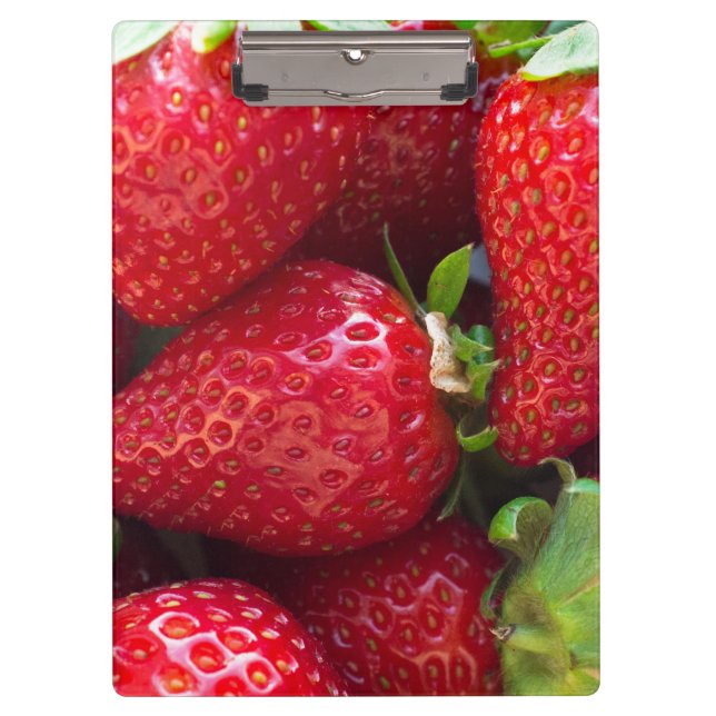 Porte-bloc Arrière - plan de fraises (Devant)