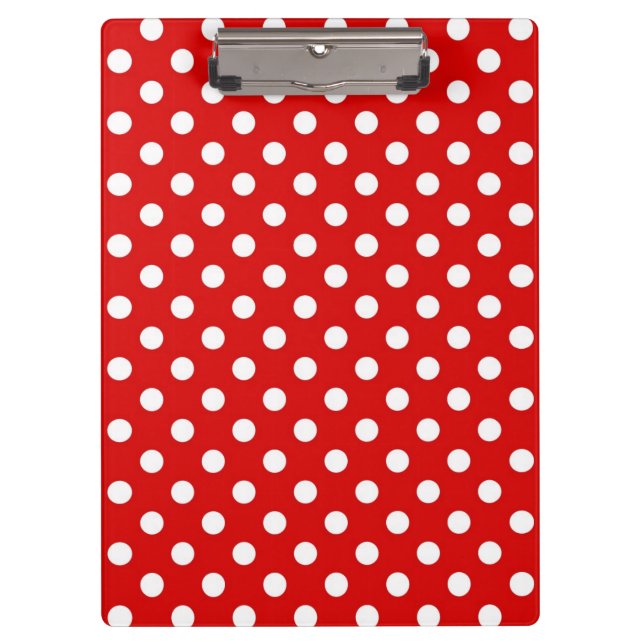 Porte-bloc Arrière - plan de point de polka (Devant)