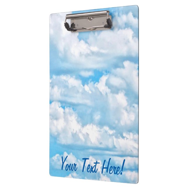 Porte-bloc Arrière - plan Festive Happy Sunny Nuages (Gauche)