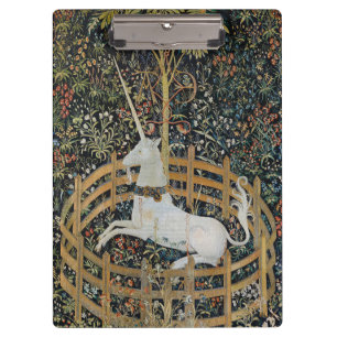 Porte-bloc Art de licorne médiévale vintage en captivité