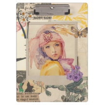 Porte-bloc art déco pour filles de fête