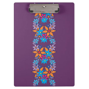 Porte-bloc Art floral Pop Motif N° 7