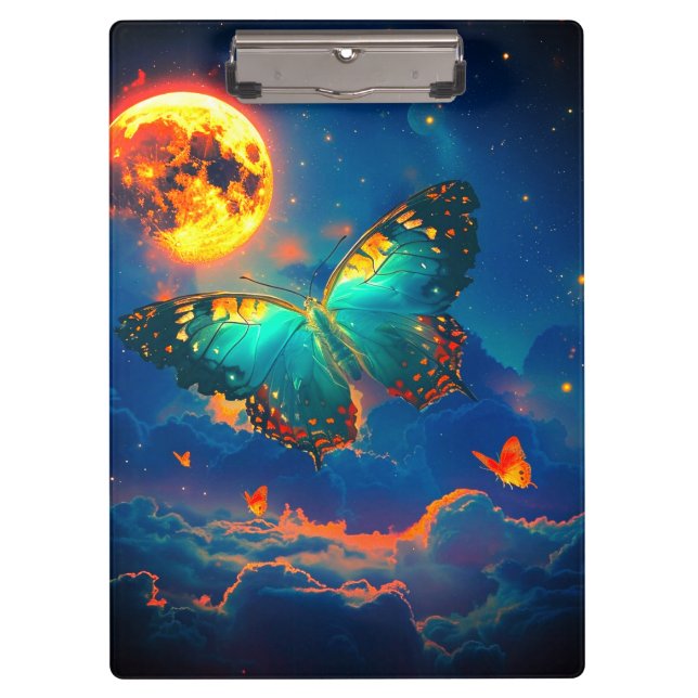Porte-bloc Art papillon (Devant)