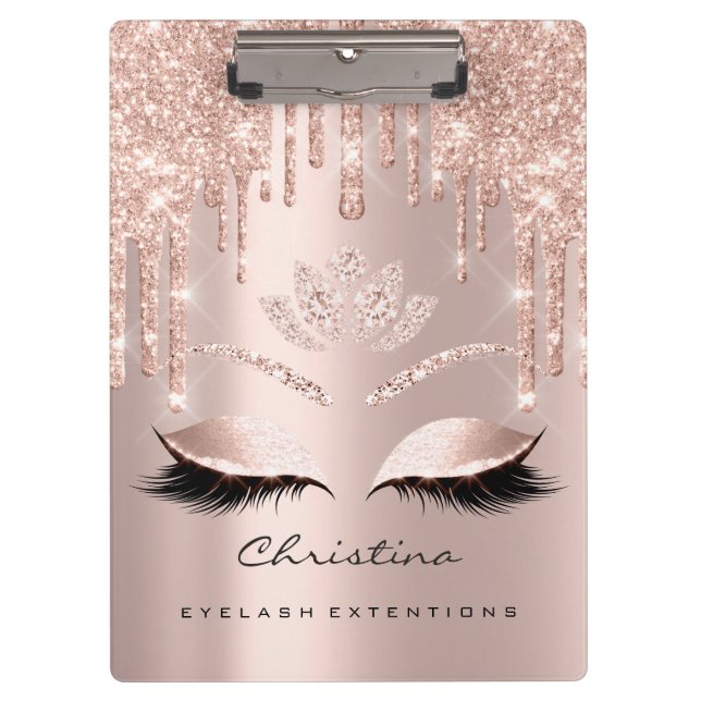 Porte-bloc Artiste maquillage Browser Lashes Spark Diamond Lo (Devant)