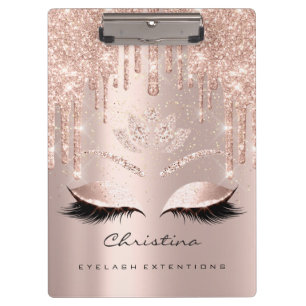 Porte-bloc Artiste maquillage Browses Lashes Spark Confetti L
