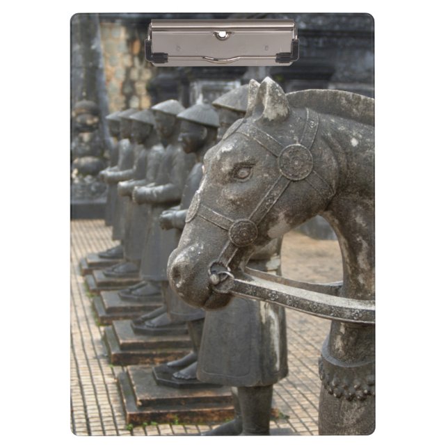 Porte-bloc Asie, Vietnam. Figurines et statues de chevaux (Devant)