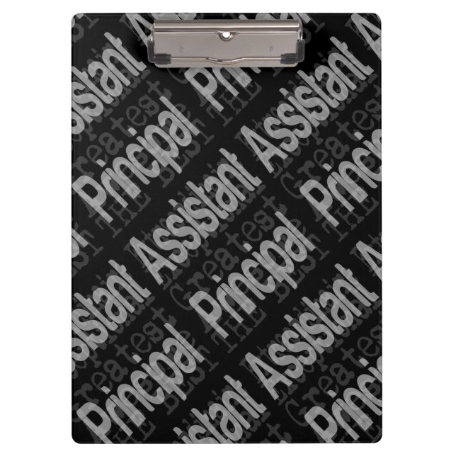 Porte-bloc Assistant Principal Extraordinaire (Devant)