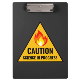 Porte-bloc Attention Science en cours