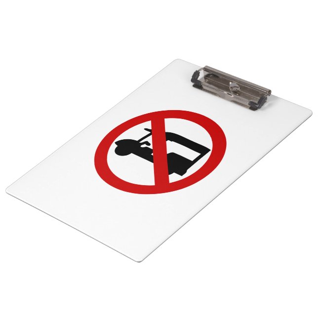 Porte-bloc AUCUN TAXI Tuk-Tuk ⚠ Route de Thaïlande ⚠ (Incliné)