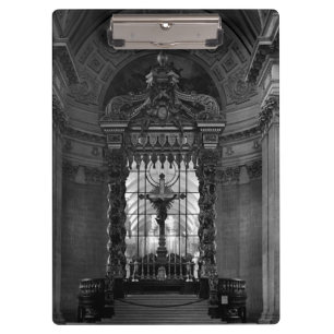 Porte-bloc Autel de la chapelle royale vintage Paris St James