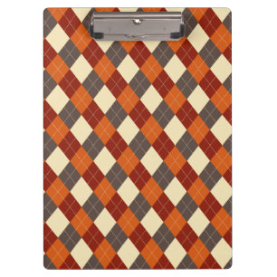 Porte-bloc Automne/Automne En vichy motif