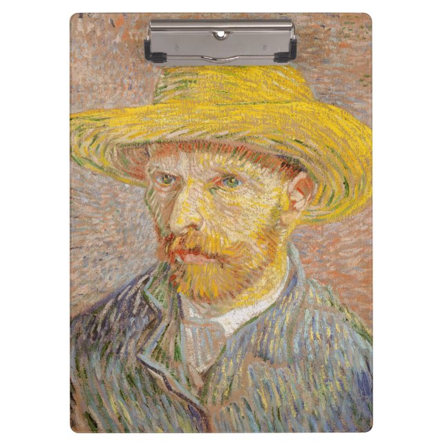 Porte-bloc Autoportrait impressionniste de Vincent Van Gogh (Devant)