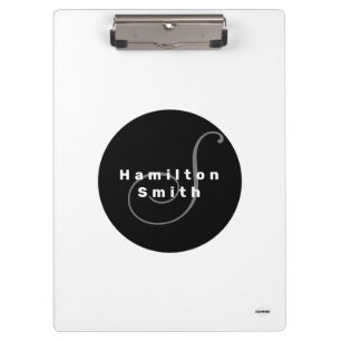 Porte-bloc avec monogramme - HAMbyWG