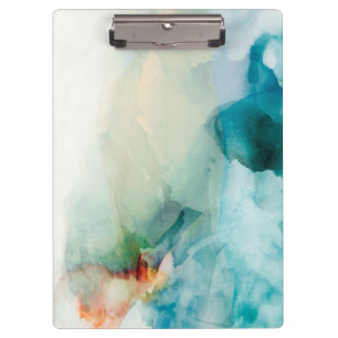 Porte-bloc Aversion - aquarelle bleue
